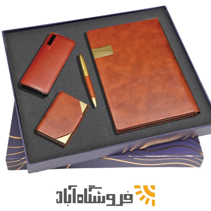 ست مدیریتی 4 تکه کلاسیک گلد